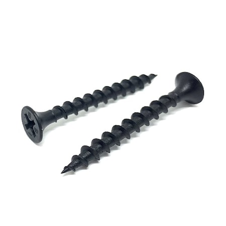 Boltsandnuts.Com #8 x 3 in, Steel, Flat Head Phillips Drive, 2000 PK 8F300DSPBH2P-2000